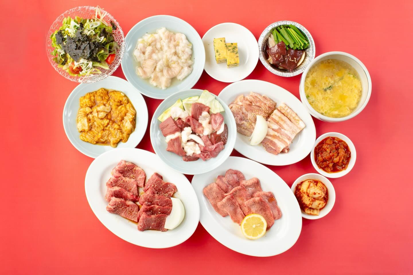 プレミアム焼肉コース お一人様5,000円（5,300円）〈スタミナ焼肉/豊橋焼肉〉